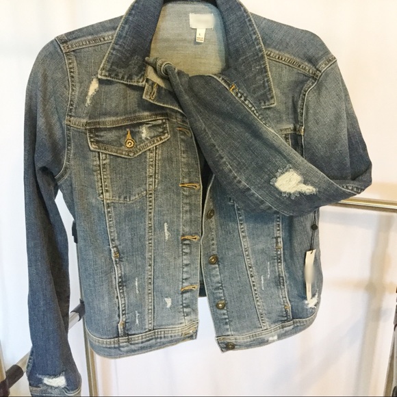 1 Left 🖤 Amora Distressed Jacket - Picture 6 of 8